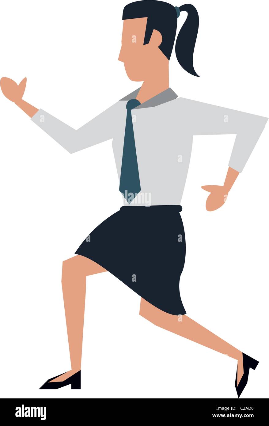 business woman avatar cartoon character Stock Vector Image & Art - Alamy