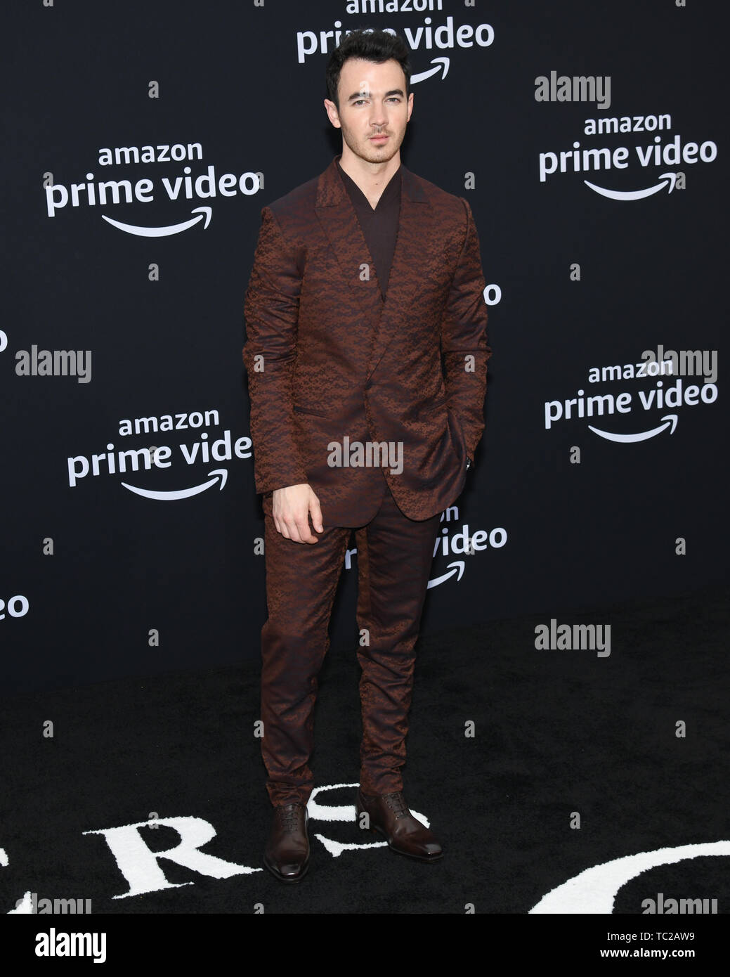 June 3, 2019 - Westwood, California, USA - 02, June 2019 - Westwood Village, California. Kevin Jonas attends Premiere Of Amazon Prime Video's 'Chasing Happiness' at the Regency Village Bruin Theatre. (Credit Image: © Billy Bennight/ZUMA Wire) Stock Photo