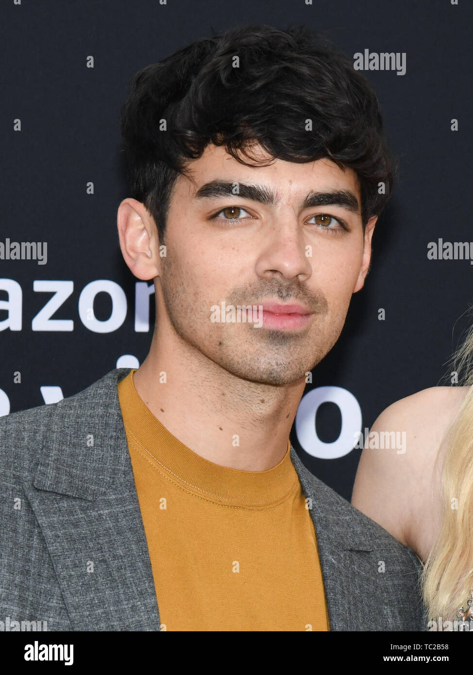 June 3, 2019 - Westwood, California, USA - 02, June 2019 - Westwood Village, California. Joe Jonas attends Premiere Of Amazon Prime Video's 'Chasing Happiness' at the Regency Village Bruin Theatre. (Credit Image: © Billy Bennight/ZUMA Wire) Stock Photo