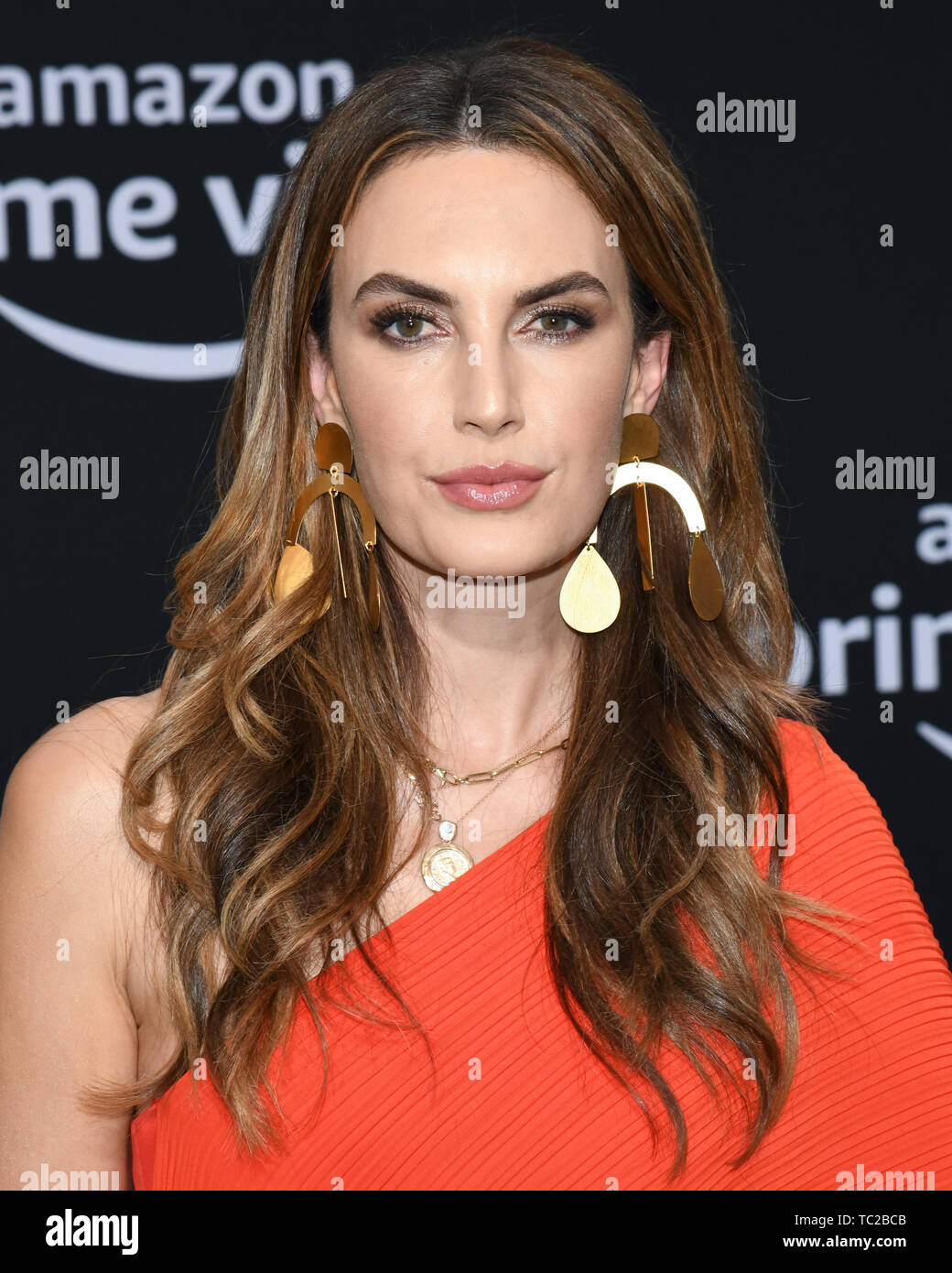 June 3, 2019 - Westwood, California, USA - 02, June 2019 - Westwood Village, California. Elizabeth Chambers attends Premiere Of Amazon Prime Video's 'Chasing Happiness' at the Regency Village Bruin Theatre. (Credit Image: © Billy Bennight/ZUMA Wire) Stock Photo