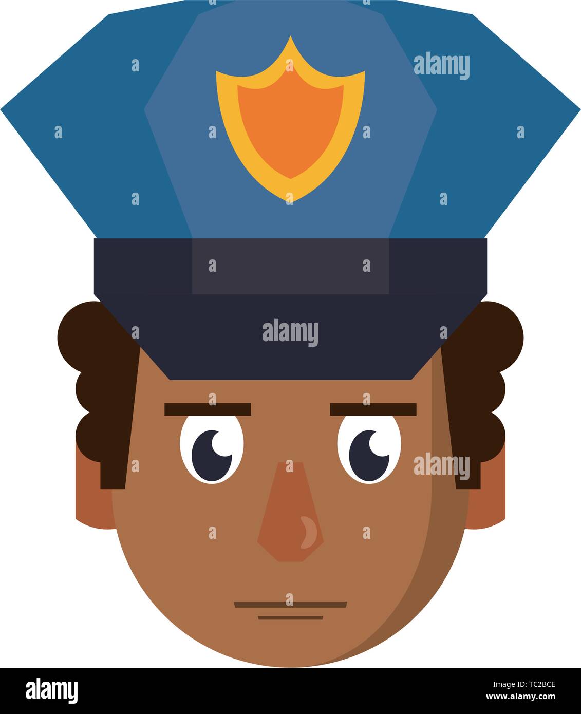 Policeman afroamerican man hi-res stock photography and images - Alamy