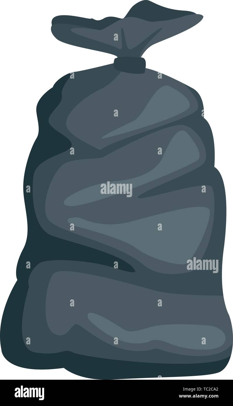 garbage bag icon cartoon isolated Stock Vector Image & Art - Alamy