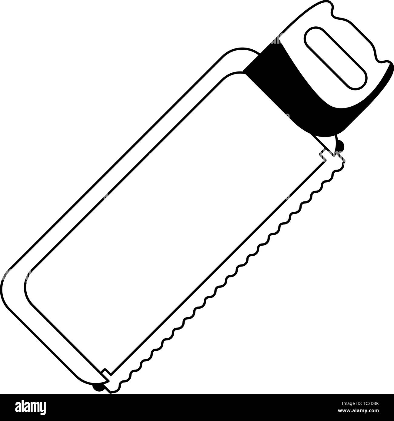 Cartoon Saw Black And White Stock Photos Images Alamy