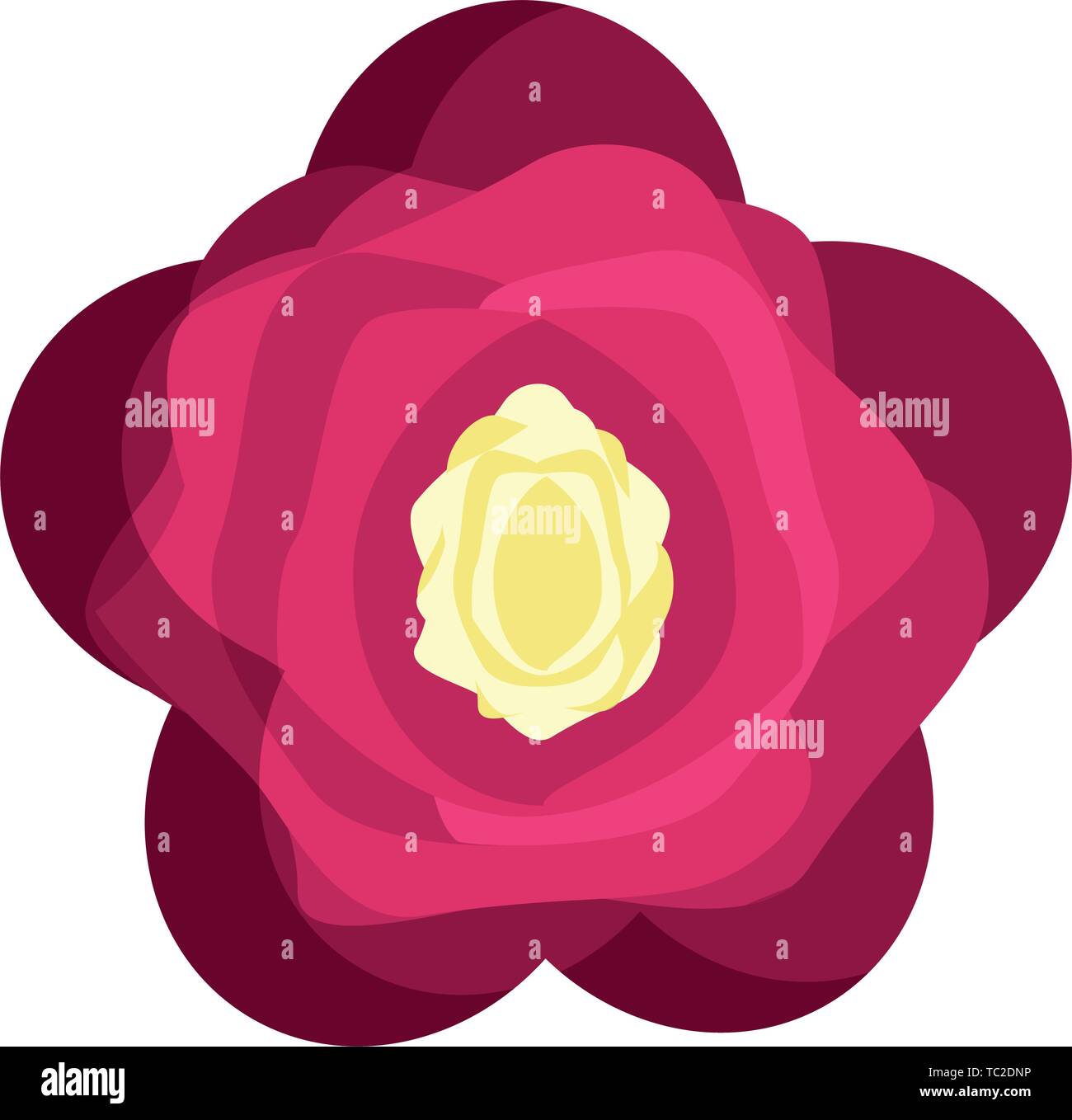 flower blossom icon cartoon isolated Stock Vector Image & Art - Alamy