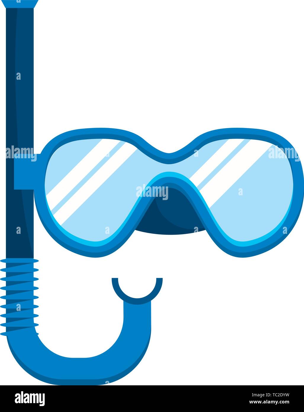Snorkel mask design, Water summer swimming leisure vacation and travel ...
