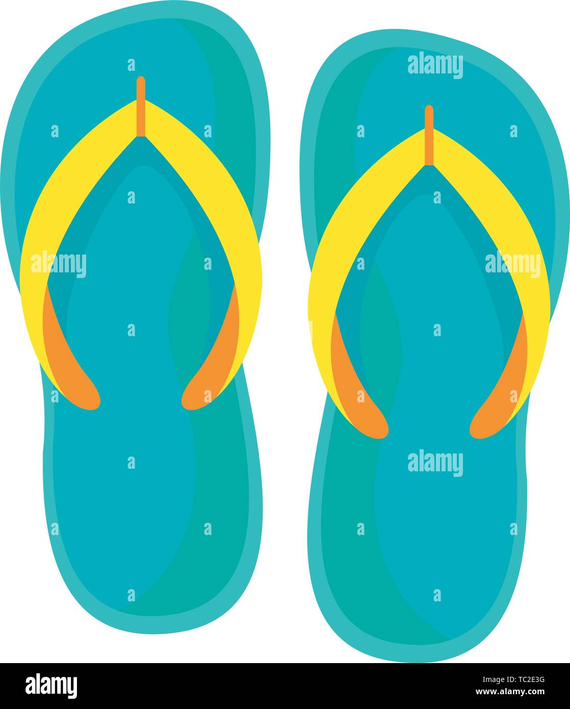 Flip flops design, Summer sandals shoes footwear fashion and vacation ...