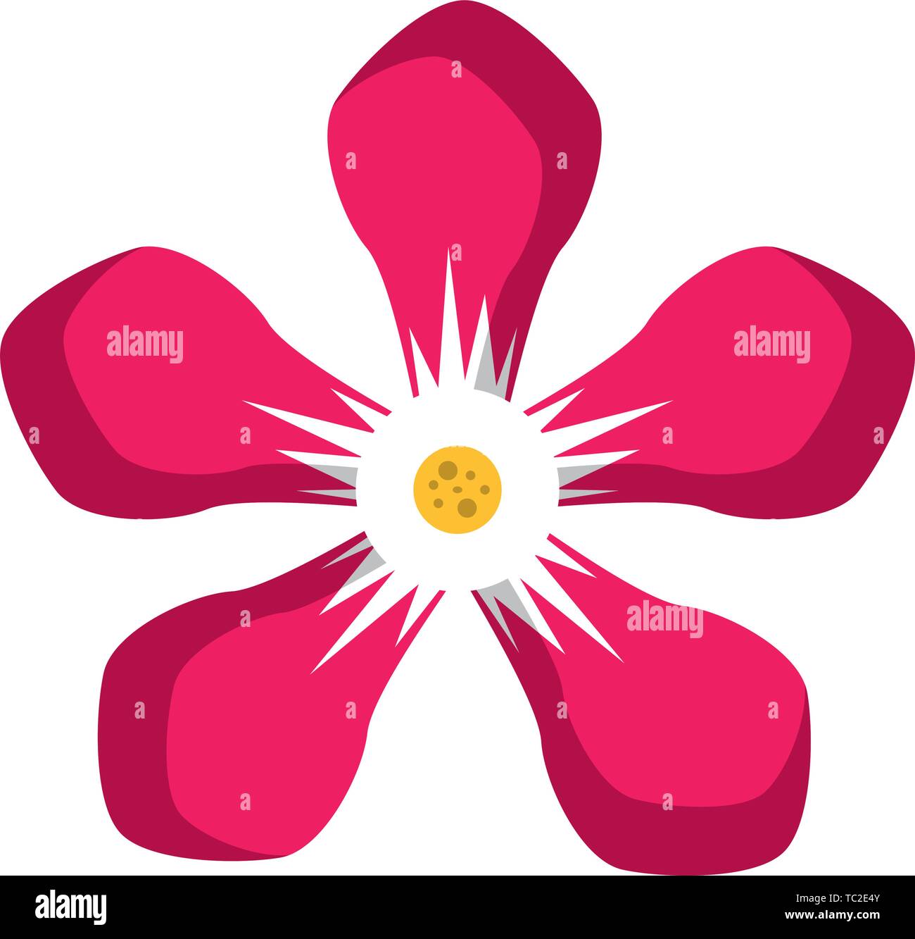flower blossom icon cartoon isolated Stock Vector Image & Art - Alamy
