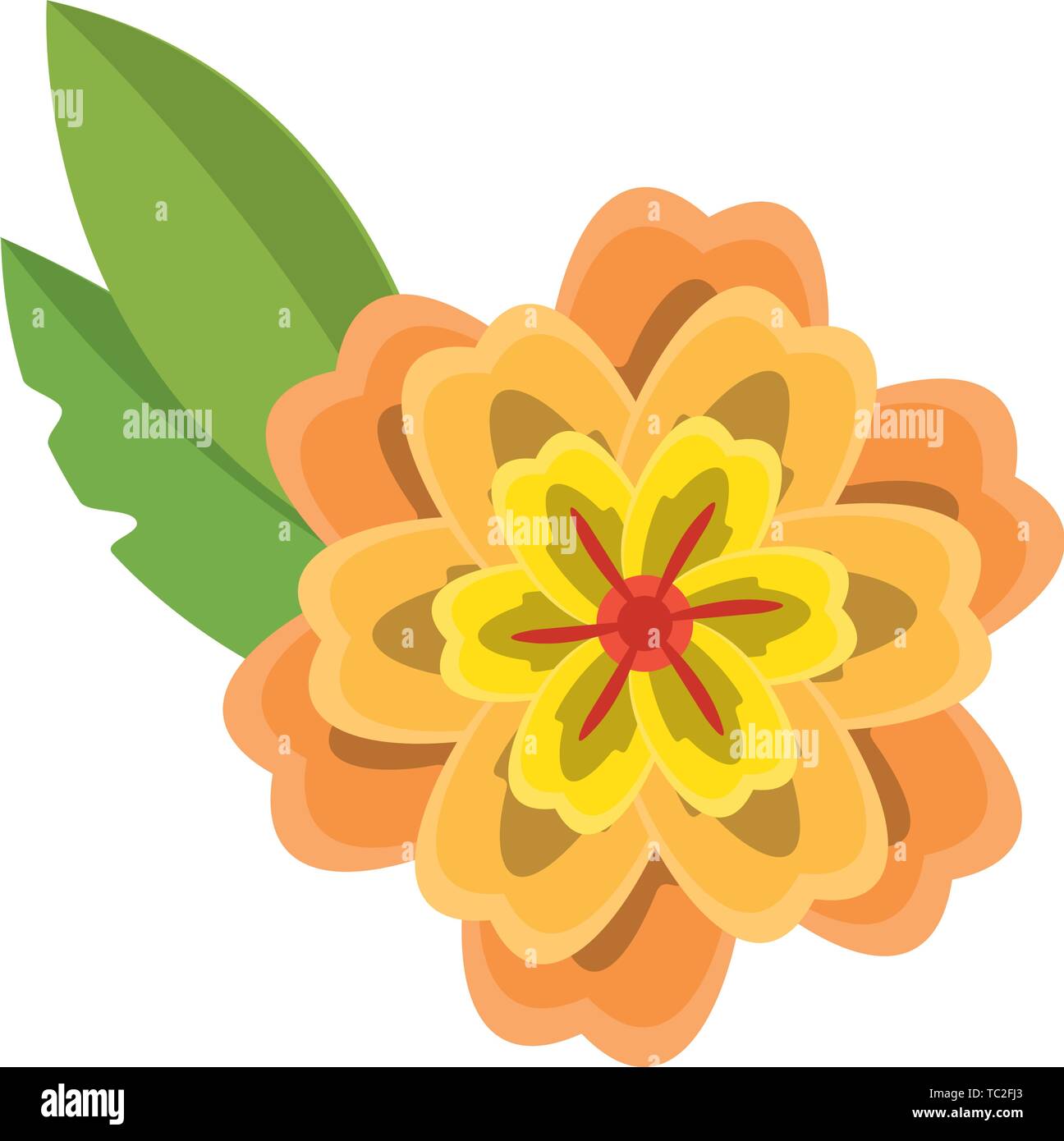 flower blossom icon cartoon isolated Stock Vector Image & Art - Alamy