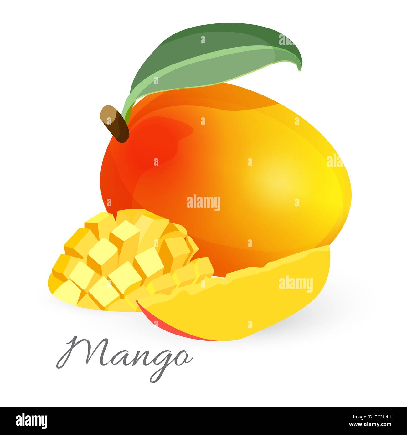 Cartoon mango fruit hires stock photography and images Alamy