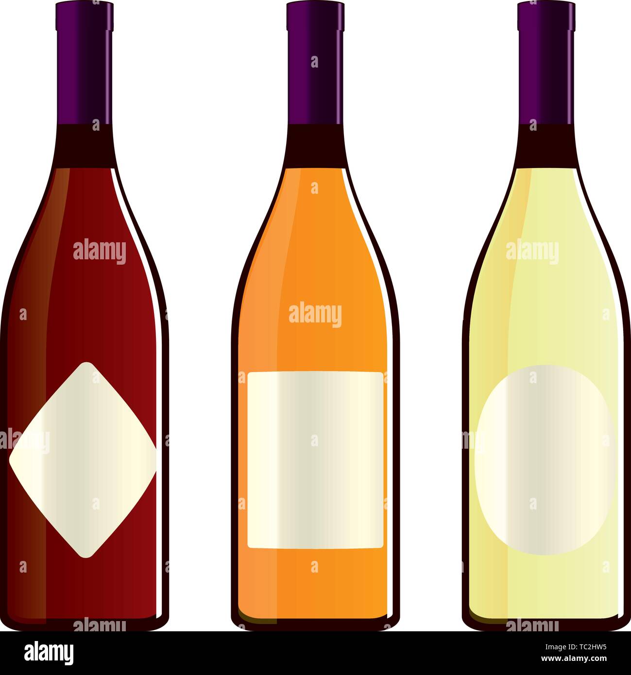 Oporto Wine Bottle Stock Vector Images Alamy
