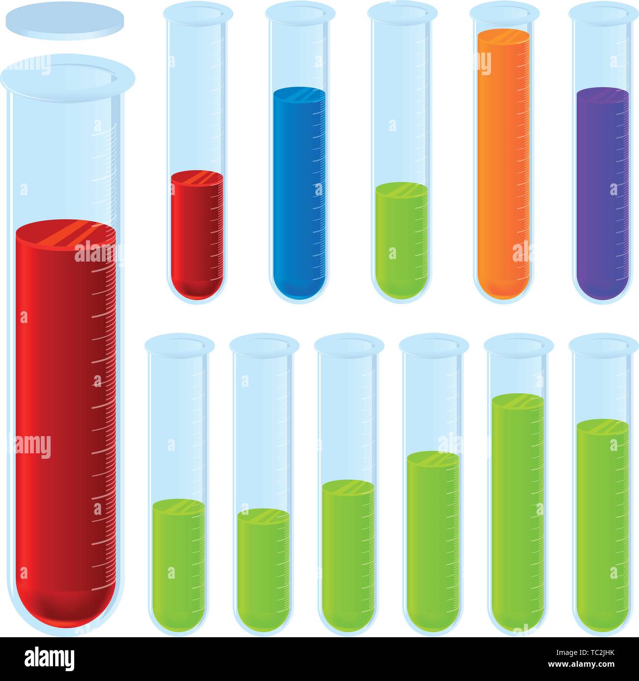 Lab Tube Color Chart