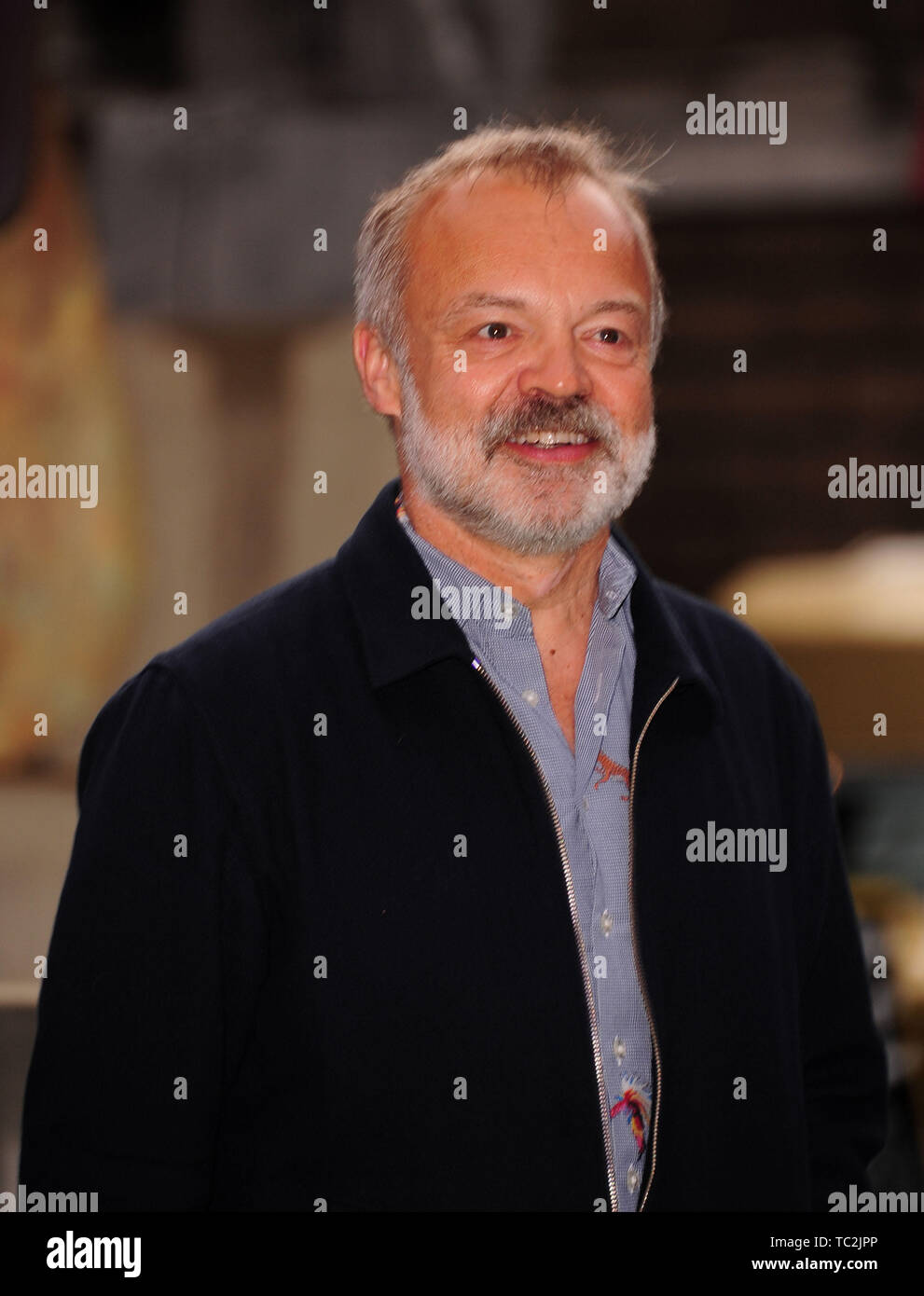 The  Royal Academy of Arts Summer Exhibition Preview Party VIP Guests Graham Norton TV & Radio Presenter Stock Photo