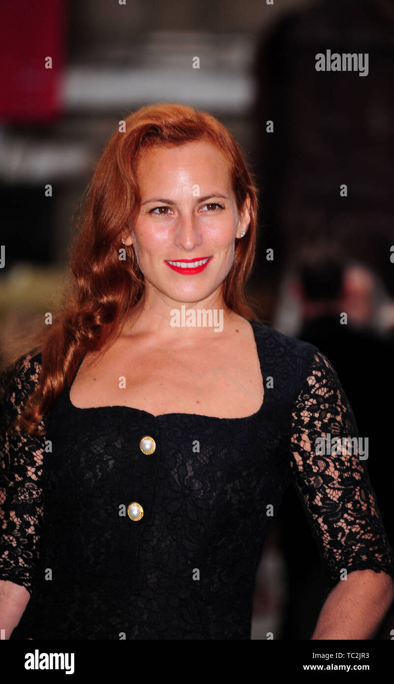 The  Royal Academy of Arts Summer Exhibition Preview Party VIP Guests Charlotte Dellal Fashion Designer Stock Photo