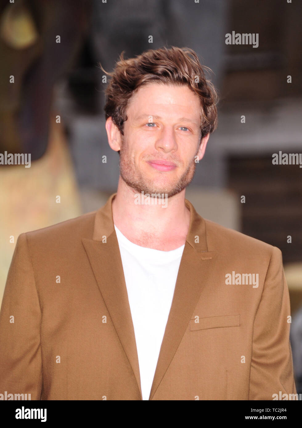 The  Royal Academy of Arts Summer Exhibition Preview Party VIP Guests James Norton Actor Stock Photo