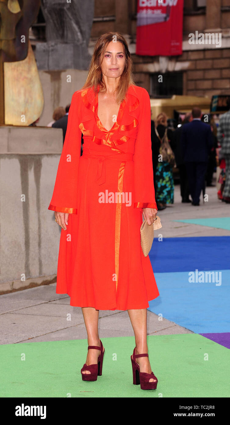 The  Royal Academy of Arts Summer Exhibition Preview Party VIP Guests Yasmin Le Bon Stock Photo