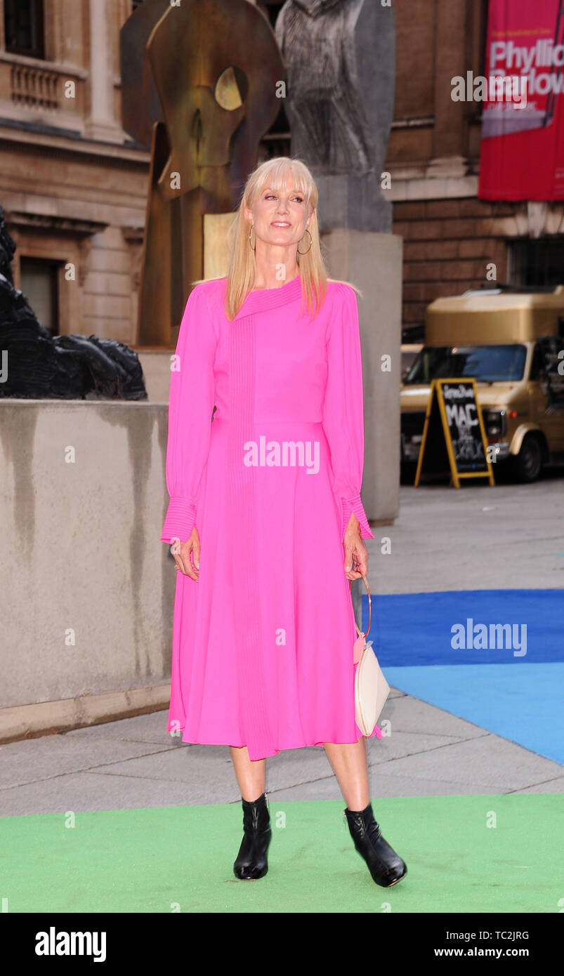 The  Royal Academy of Arts Summer Exhibition Preview Party VIP Guests Joely Richardson Stock Photo