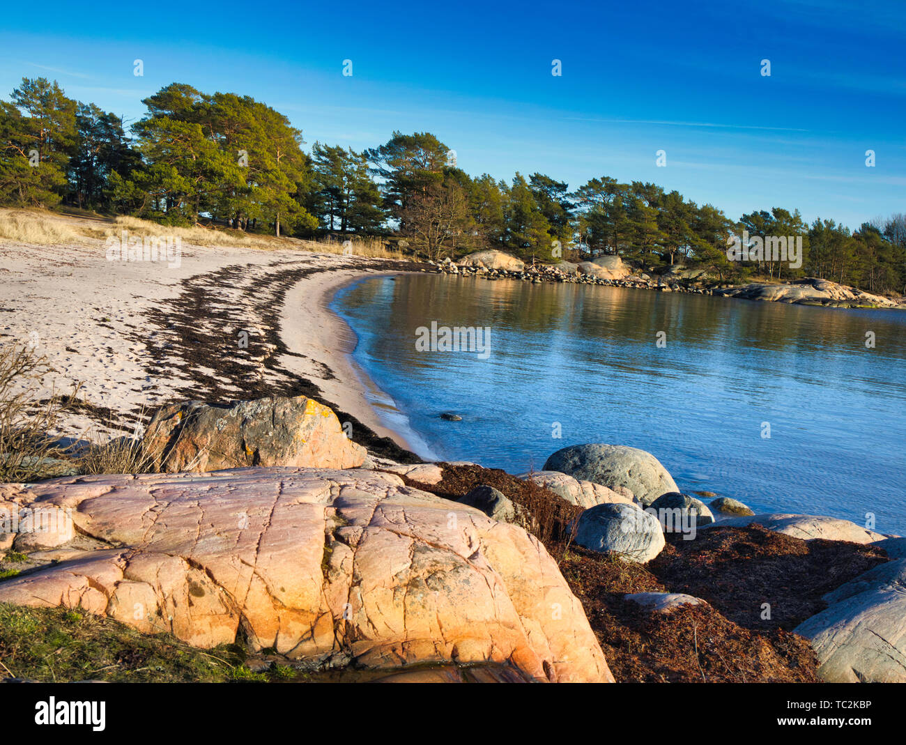 Trouville beach, Sandhamn island, Stockholm archipelago, Sweden