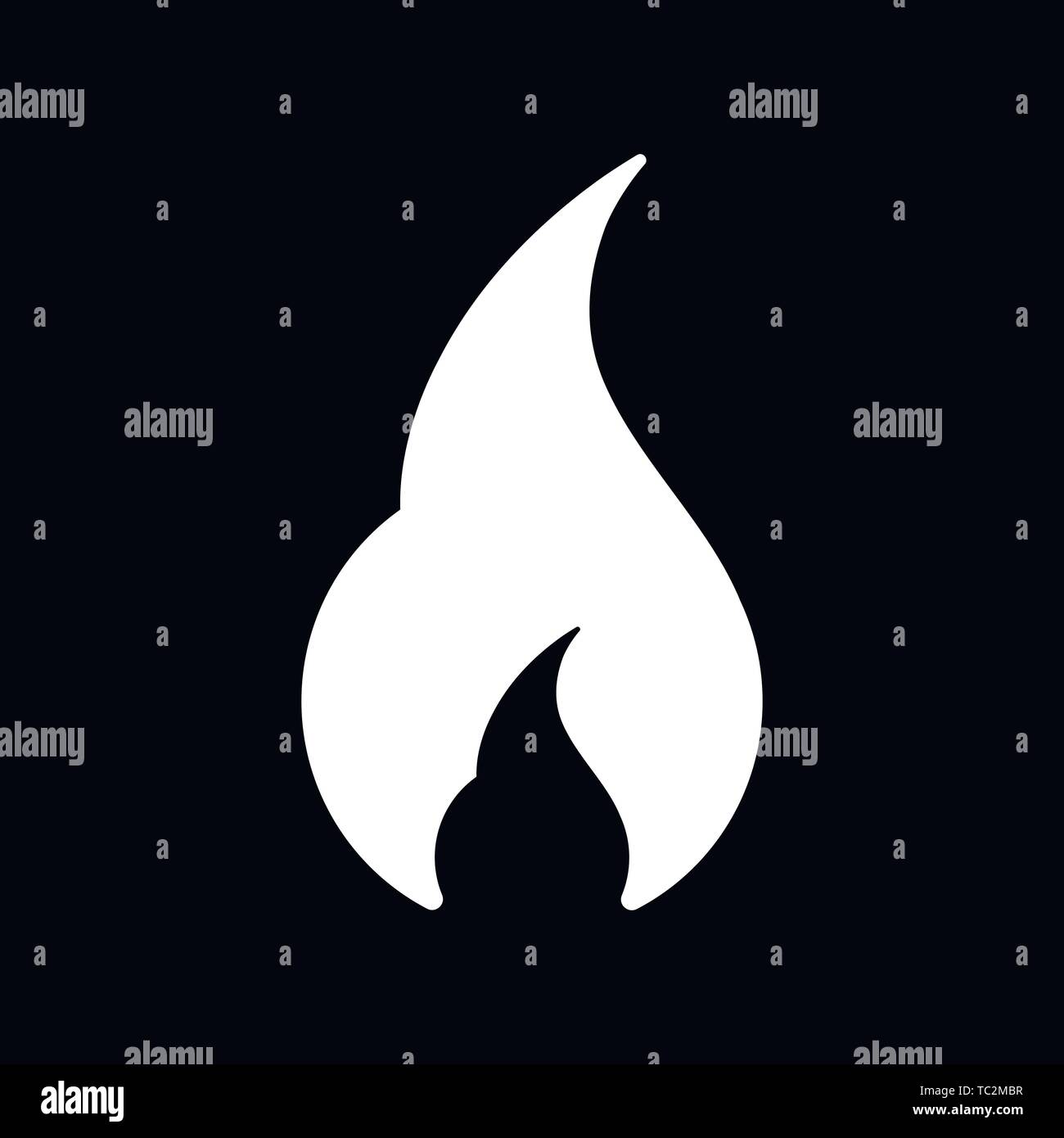 Fire icon logo, illustration, vector sign symbol for design Stock ...