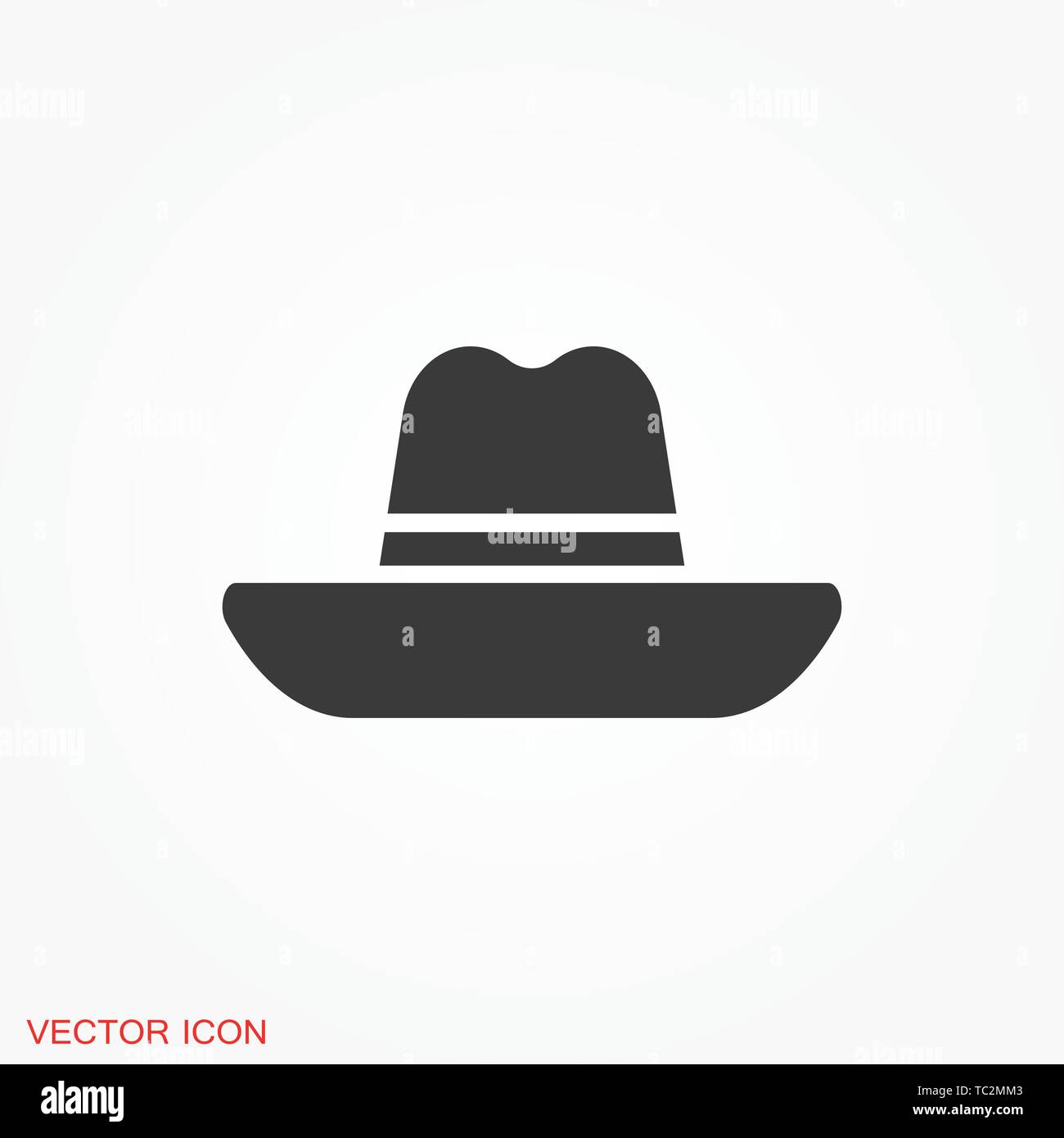 Hat icon logo, vector sign symbol for design Stock Vector Image & Art ...