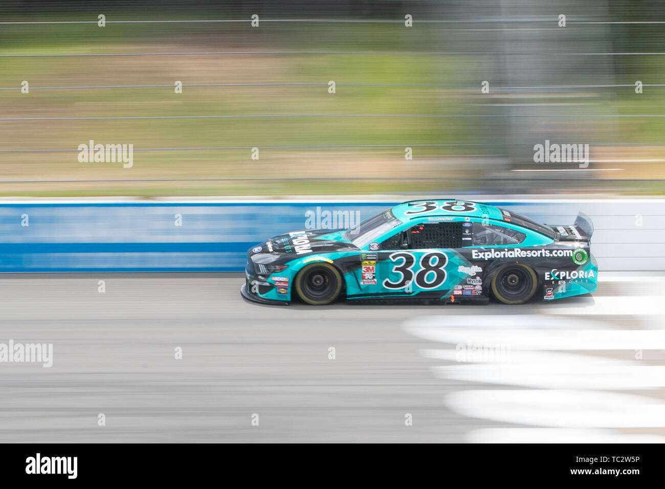 June 02, 2019: Monster Energy NASCAR Cup Series driver David Ragan (38 ...