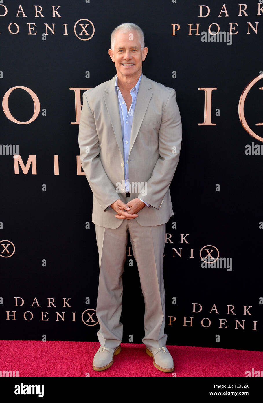 LOS ANGELES, USA. June 05, 2019: Hutch Parker at the premiere for 'X-Men: Dark Phoenix' at Paramount Theatre. Picture: Paul Smith/Featureflash Stock Photo