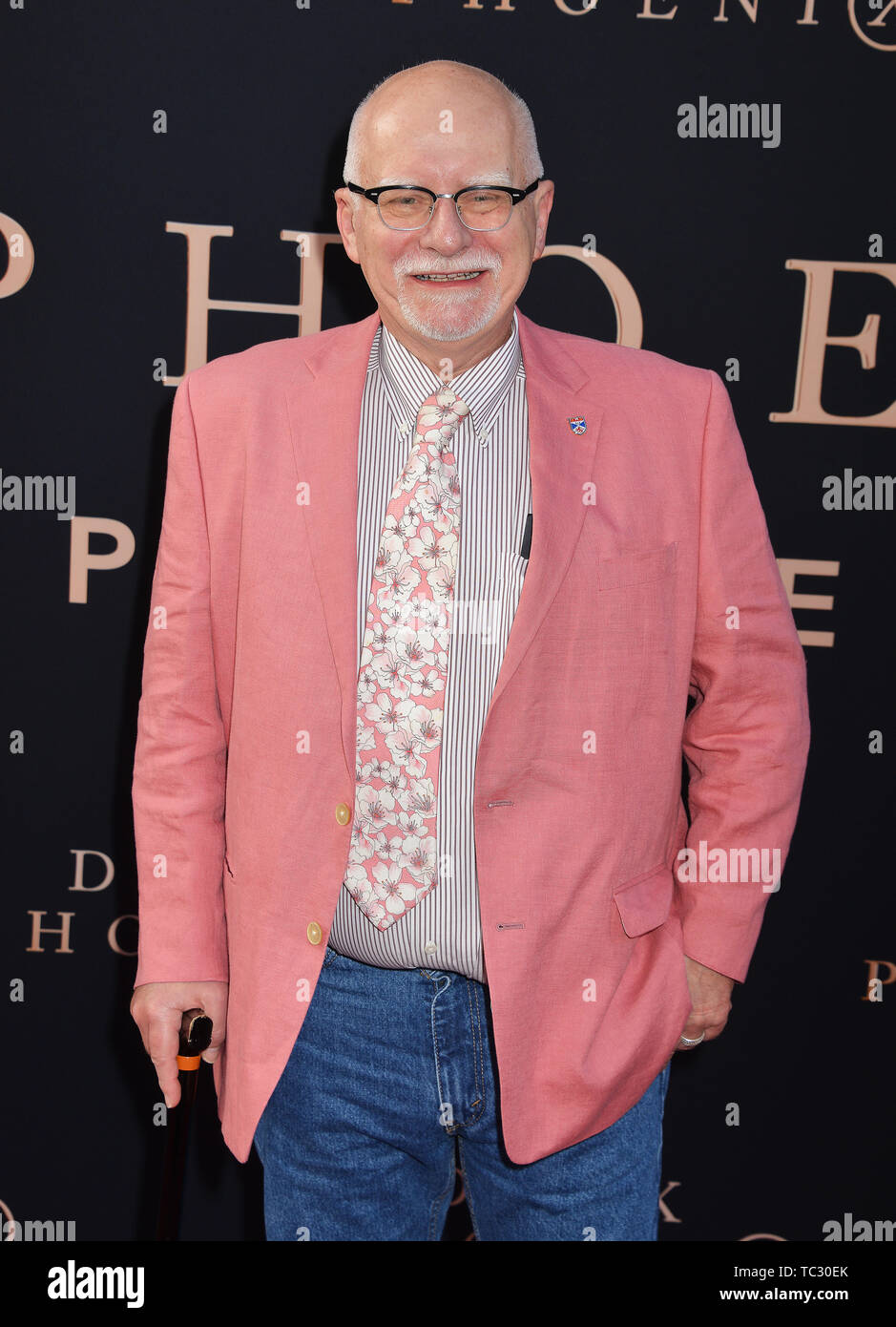Los Angeles, USA. 04th June, 2019. Chris Claremont arrives at the