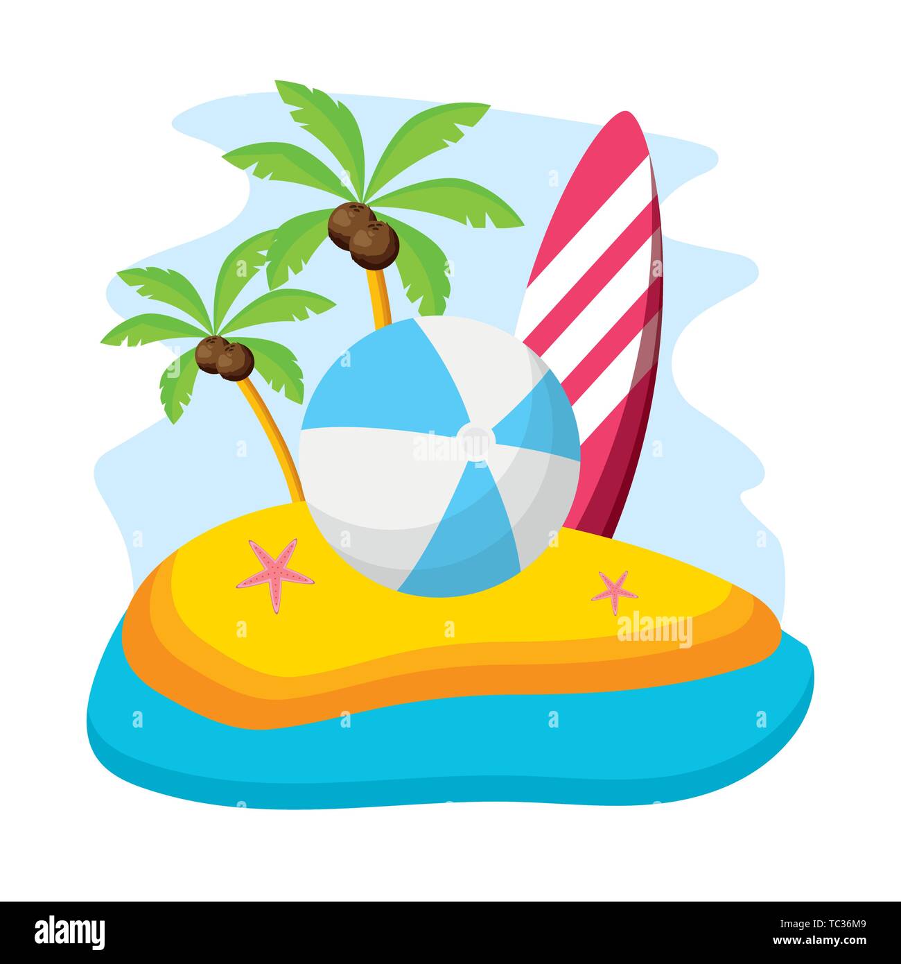 summer time holiday Stock Vector Image & Art - Alamy