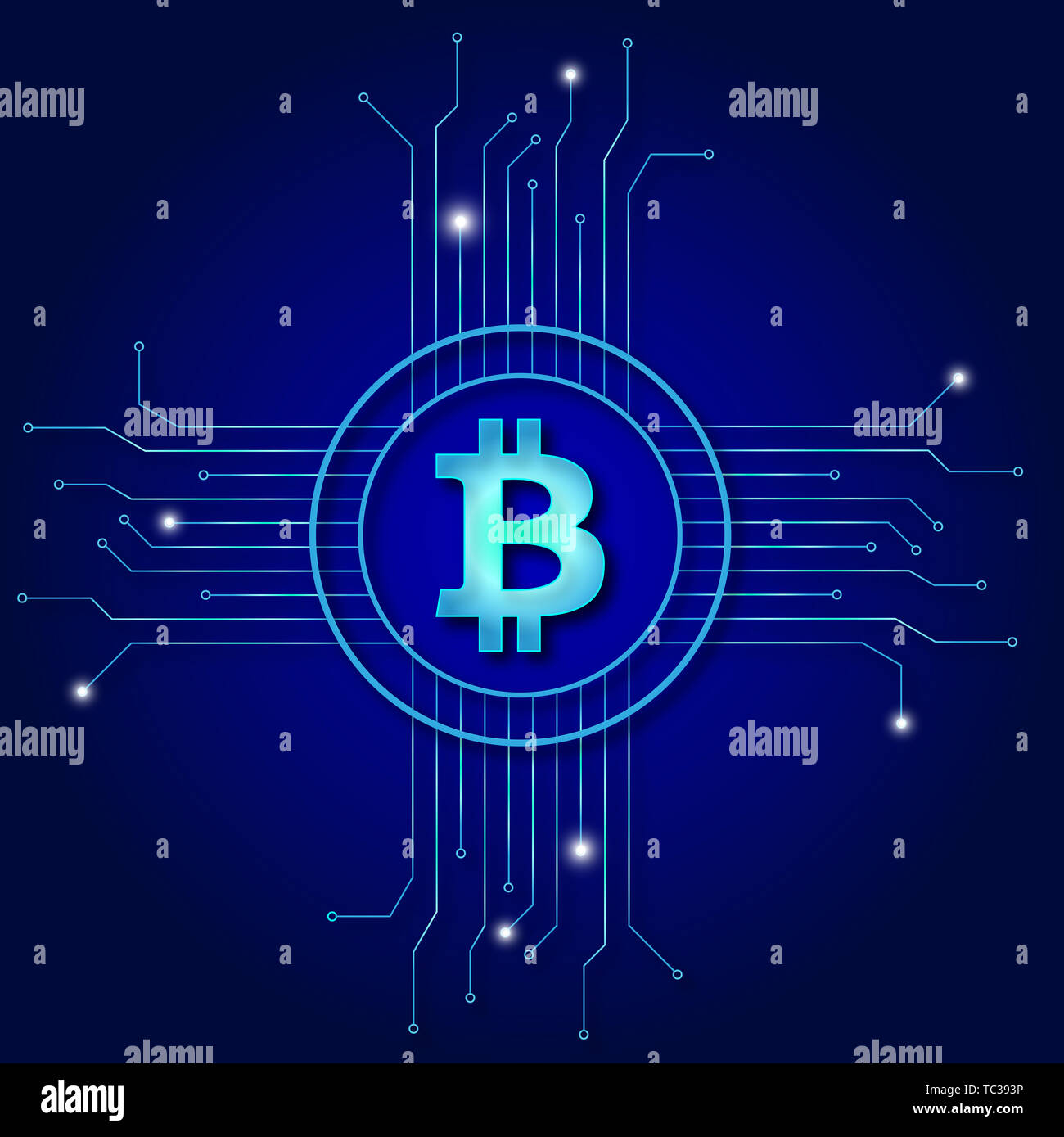 Digital currency icon hi-res stock photography and images - Alamy