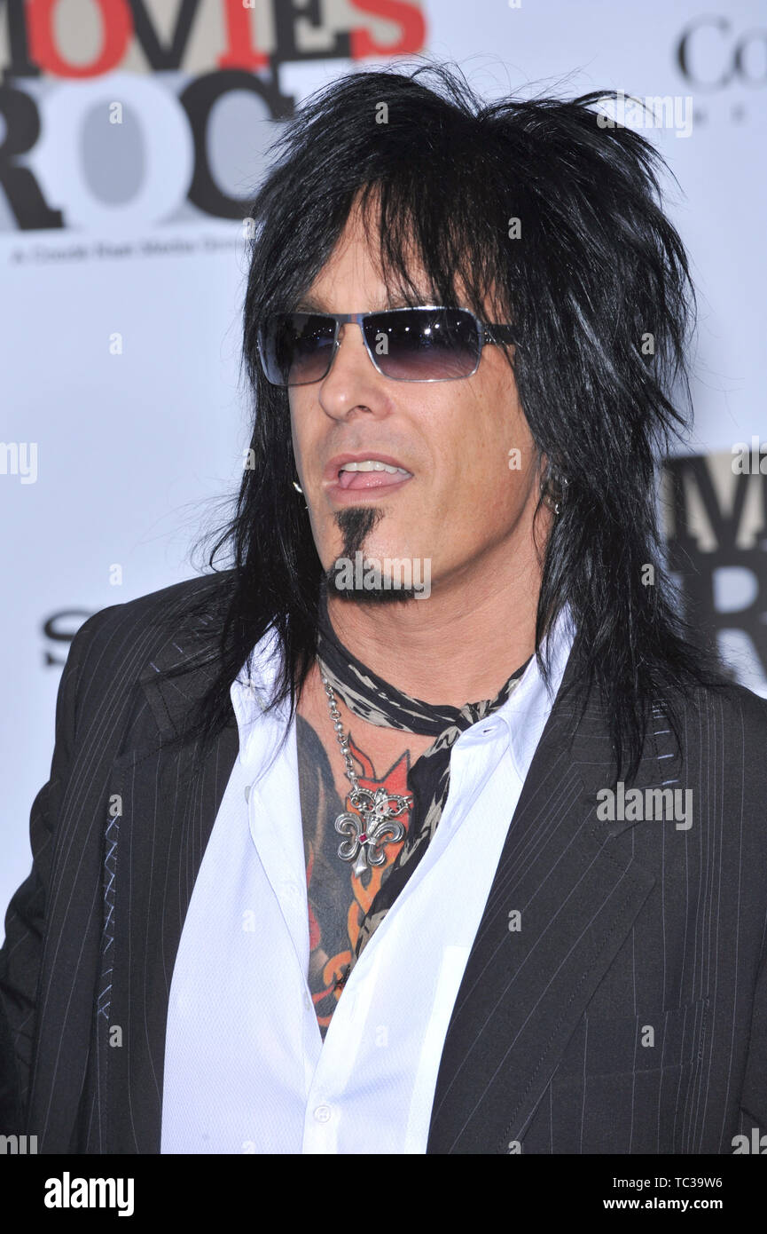 LOS ANGELES, CA. December 02, 2007: Nikki Sixx at Movies Rock: A  Celebration of Music in Film at the Kodak Theatre, Hollywood. © 2007 Paul  Smith / Featureflash Stock Photo - Alamy