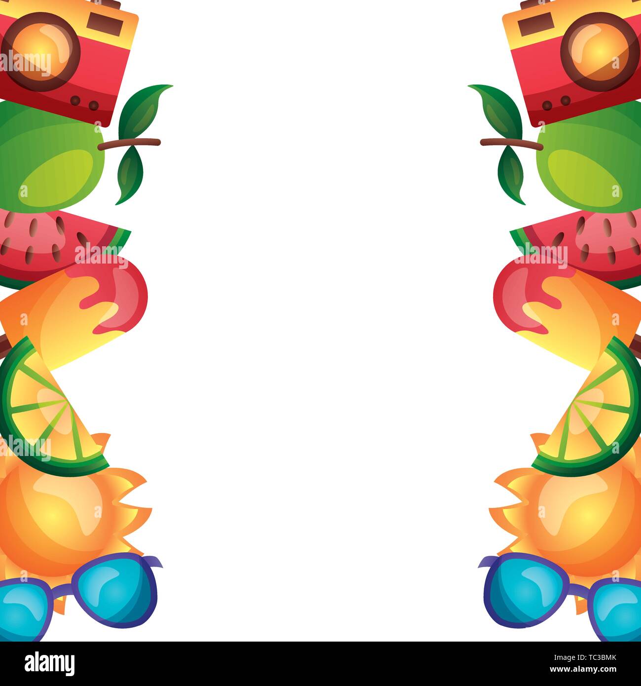 summer time holiday Stock Vector Image & Art - Alamy