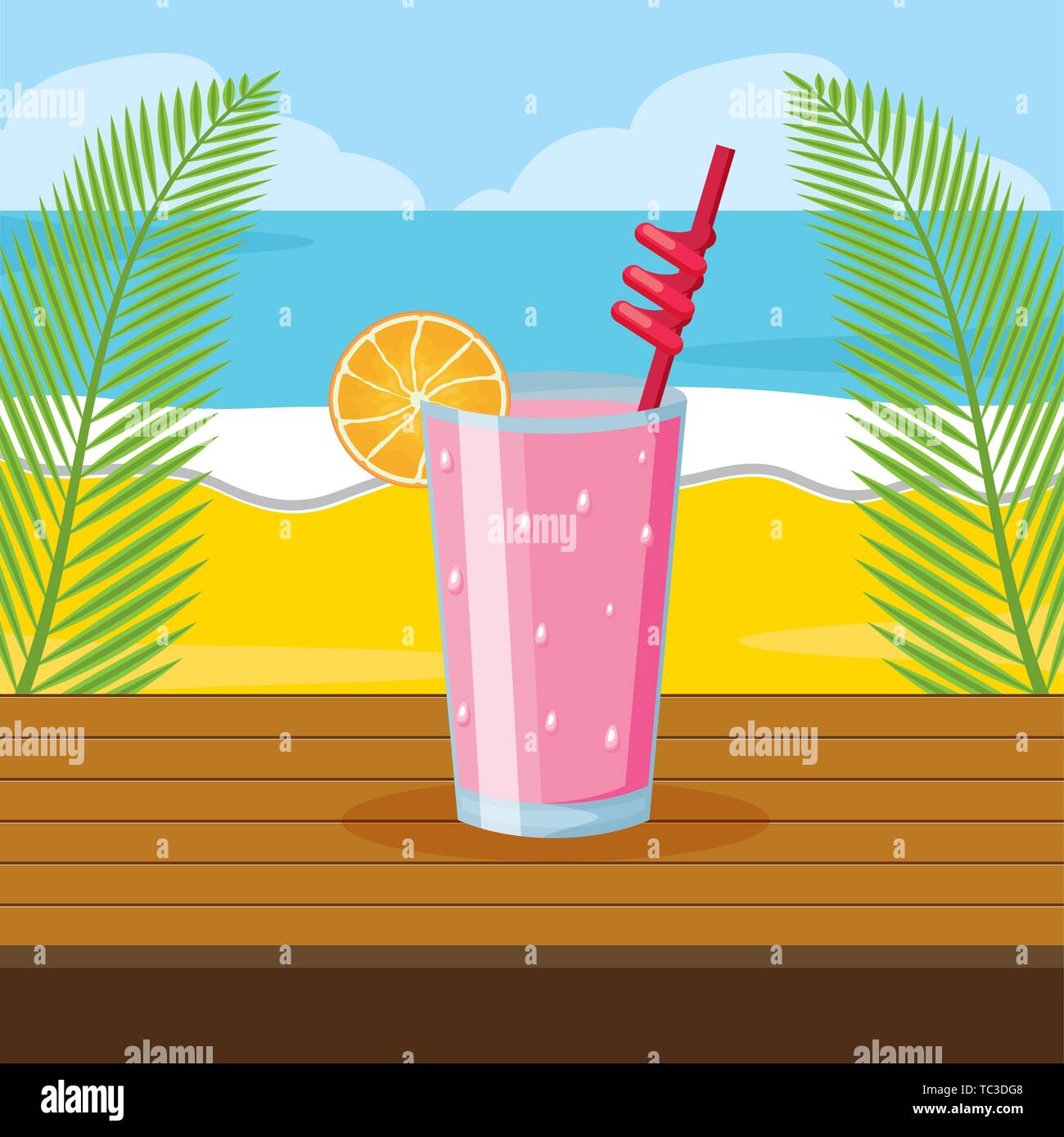 summer time holiday Stock Vector Image & Art - Alamy