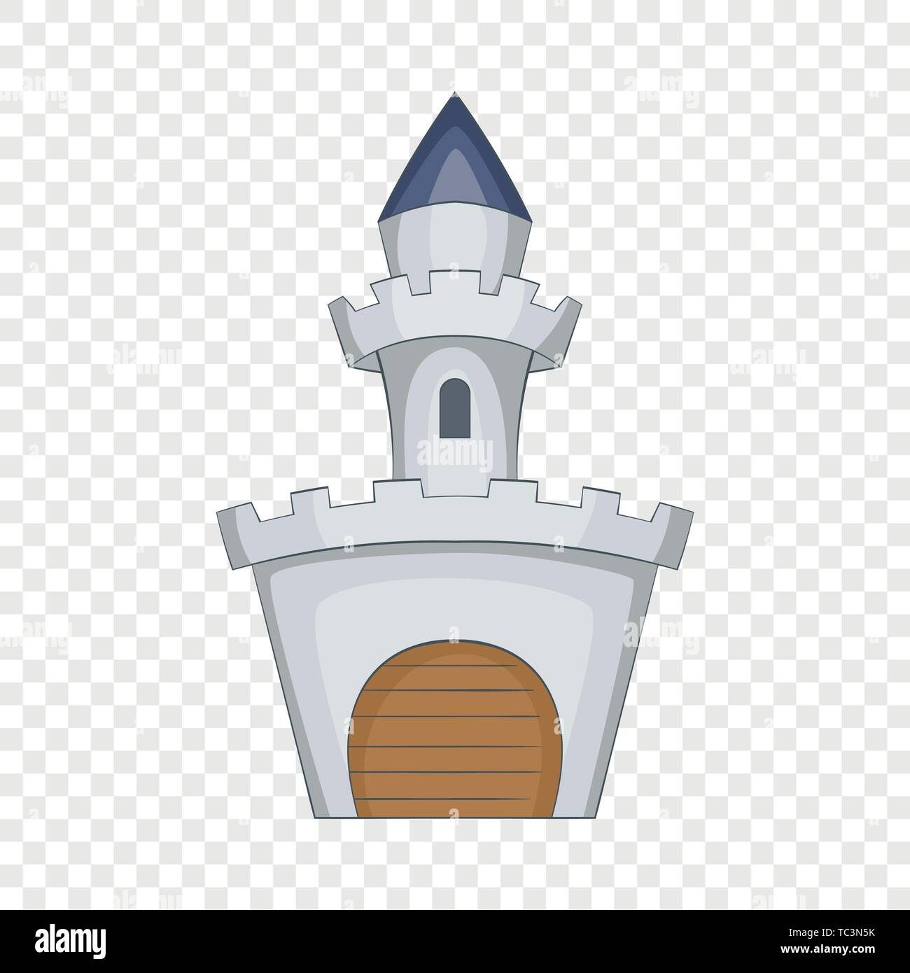 Medieval royal castle icon, cartoon style Stock Vector Image & Art - Alamy