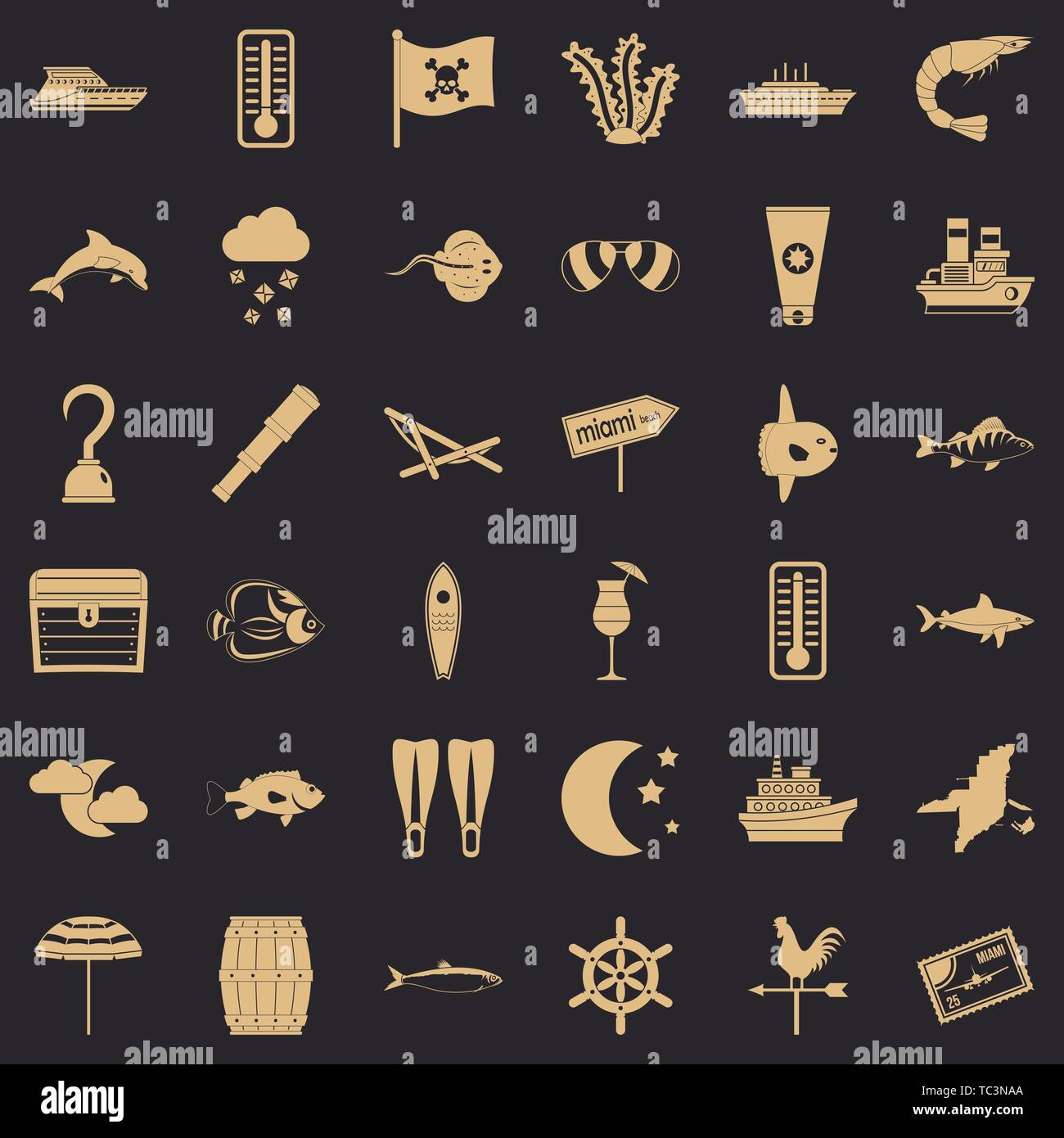 Marine conditions Stock Vector Images - Alamy