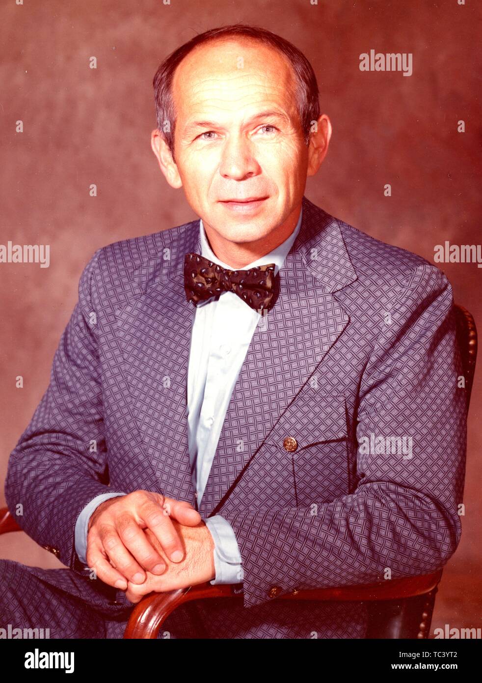 Portrait of Maxime A Faget, the designer of the Mercury spacecraft, an