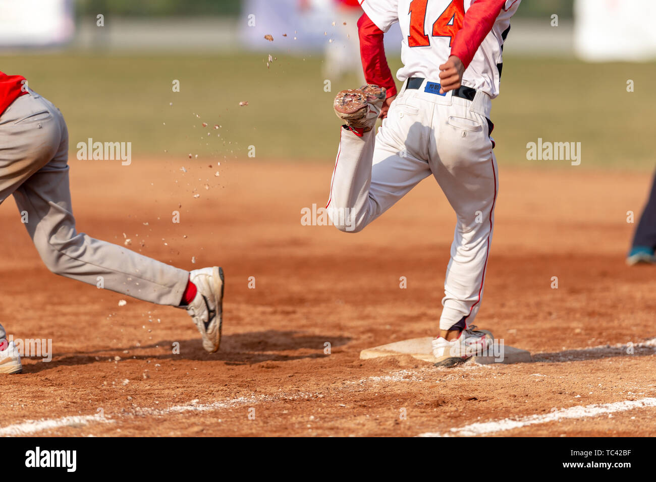 Sports and Junior Baseball Game Stock Photo