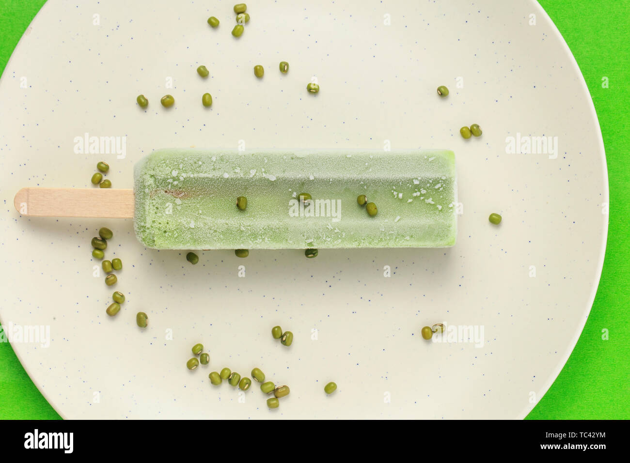 Mung bean ice cream Stock Photo Alamy