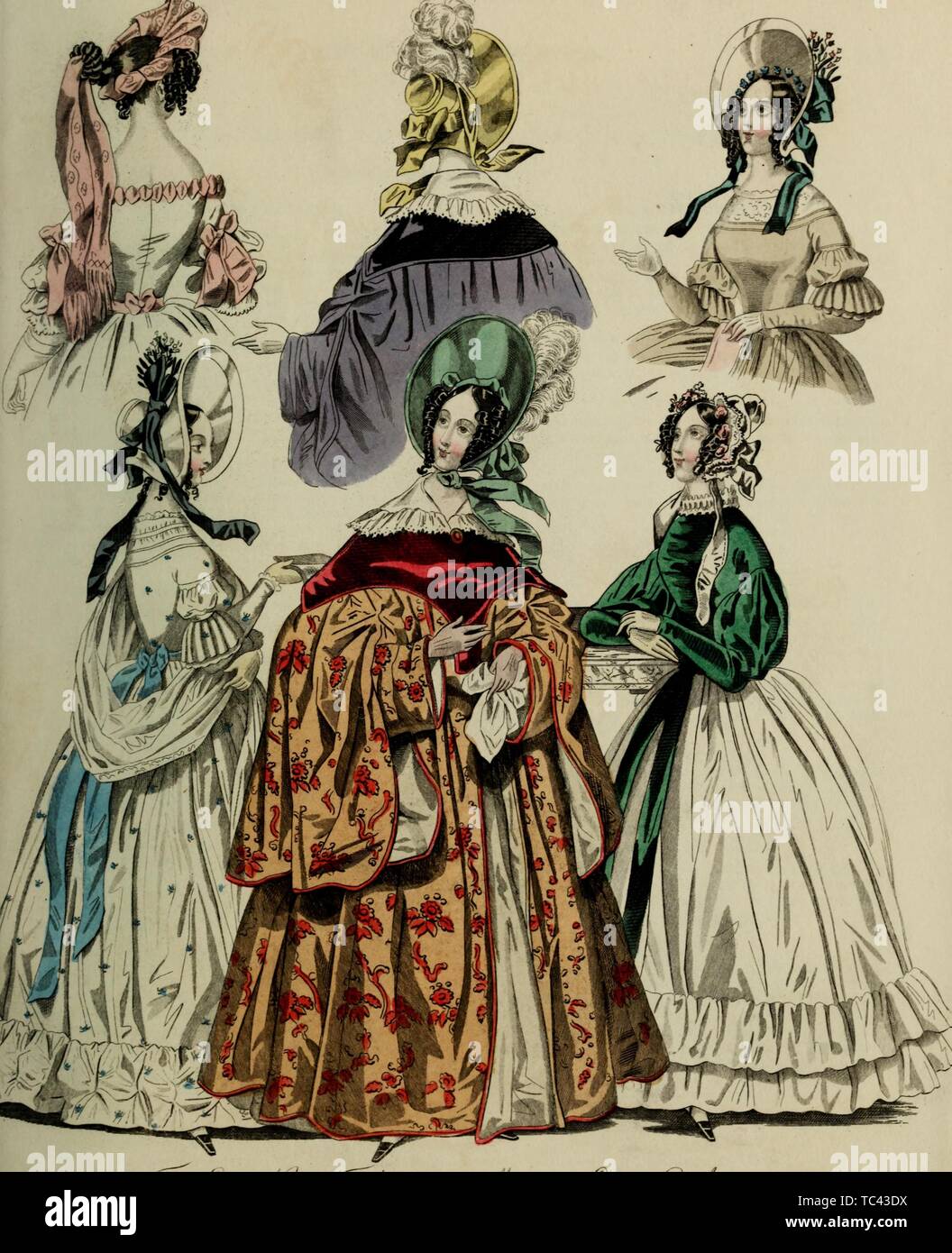 Fashion 1800s hi-res stock photography and images - Alamy