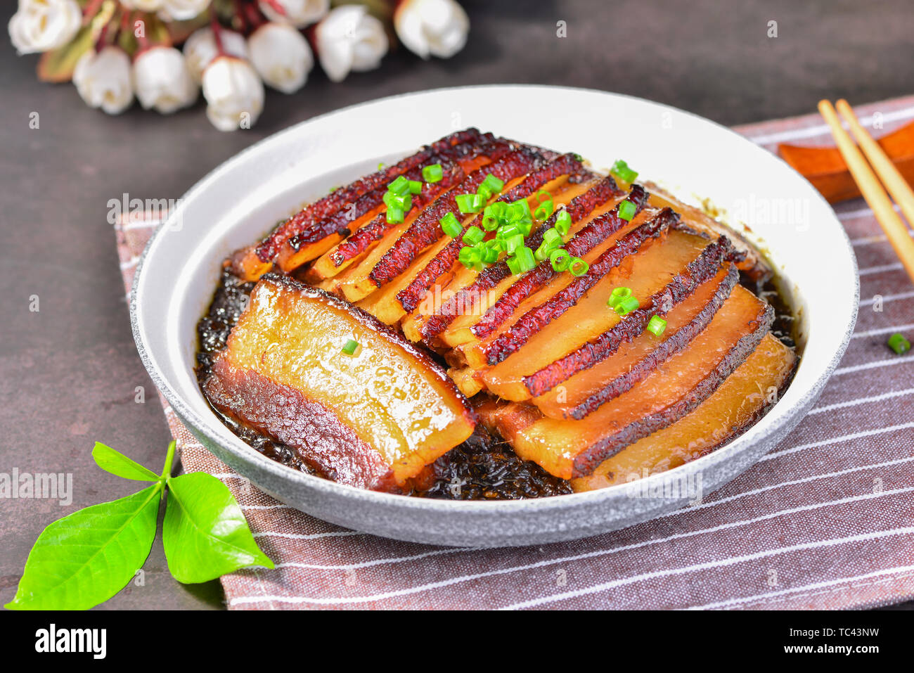 Button Meat Sichuan cuisine buttoned meat HD picture Stock Photo - Alamy