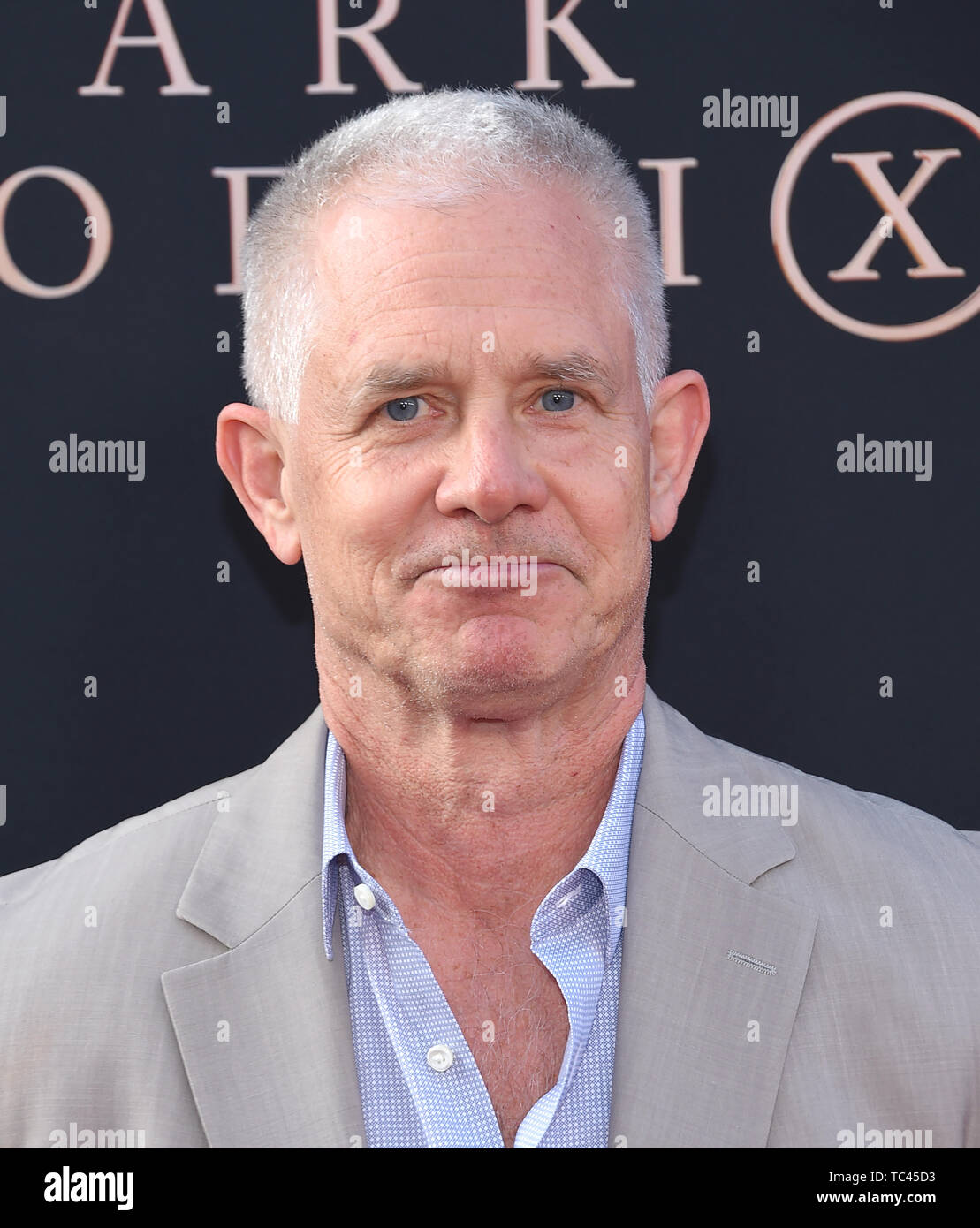 June 4, 2019 - Hollywood, California, U.S. - Hutch Parker arrives for the premiere of the film 'Dark Phoenix' at the Chinese theater. (Credit Image: © Lisa O'Connor/ZUMA Wire) Stock Photo