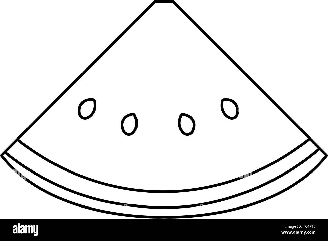 Featured image of post Watermelon Outline Fruits
