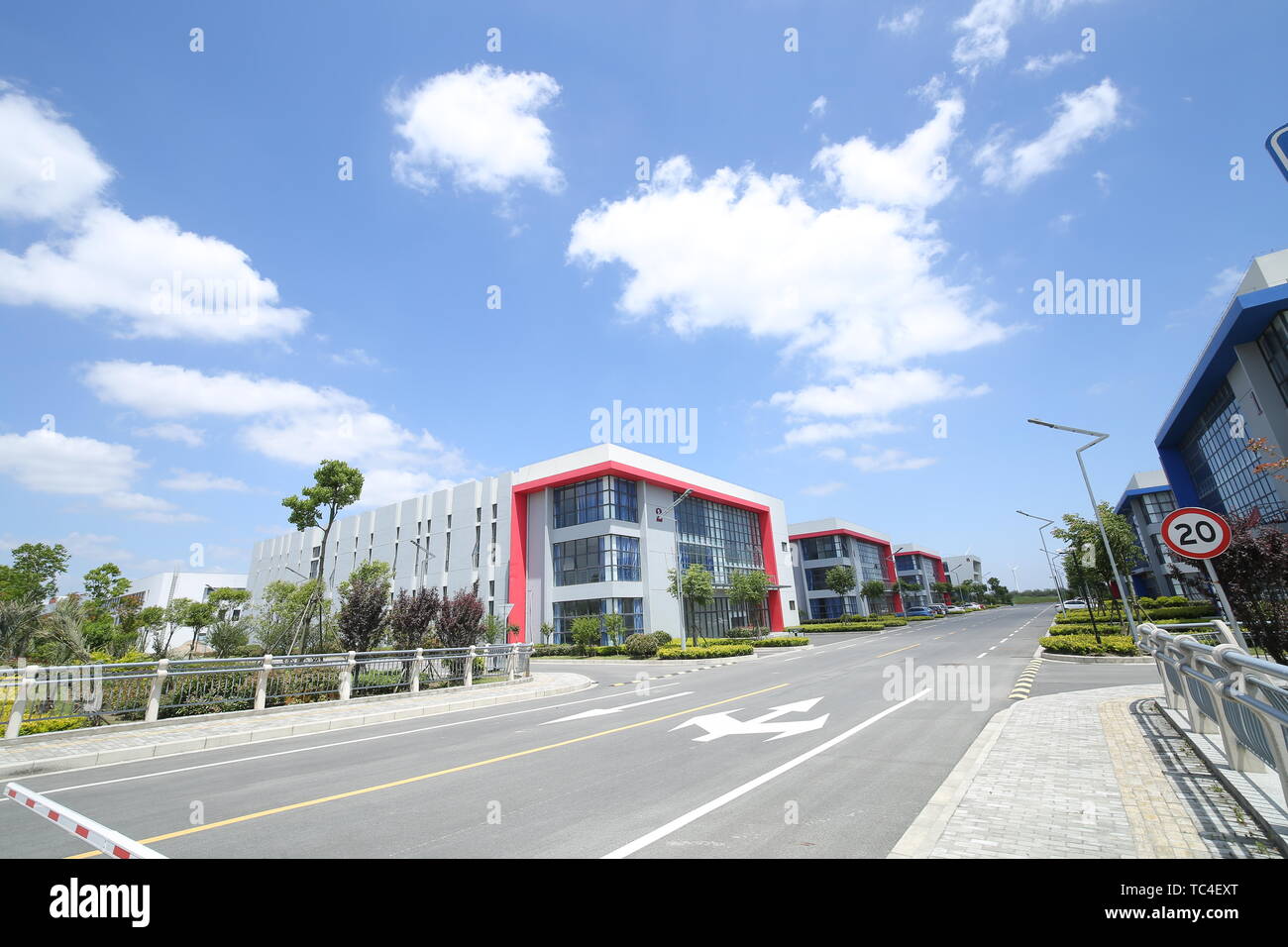 Industrial Park Development Zone Stock Photo - Alamy