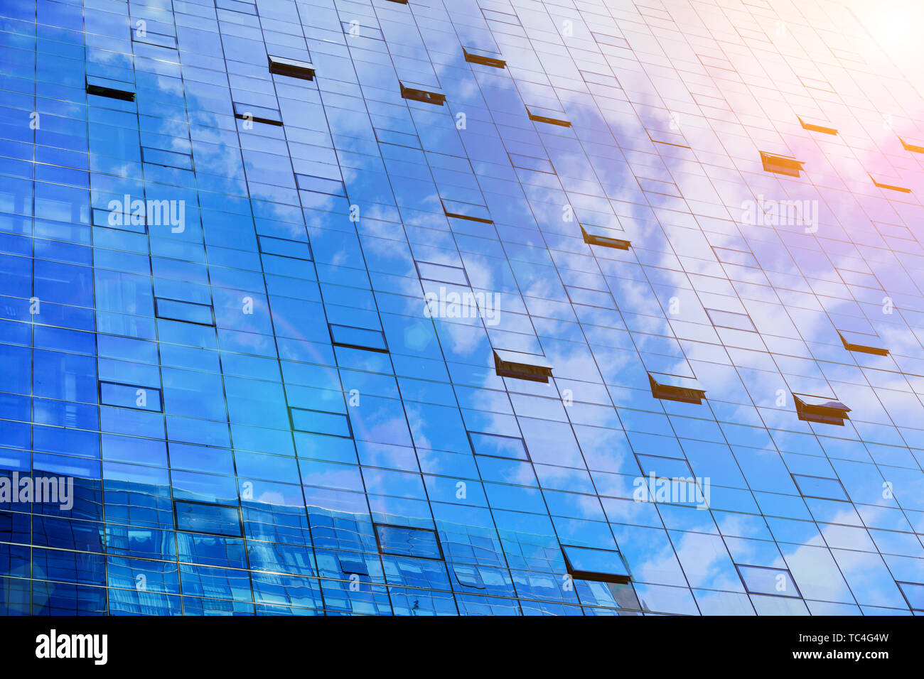 Modern commercial building Stock Photo - Alamy