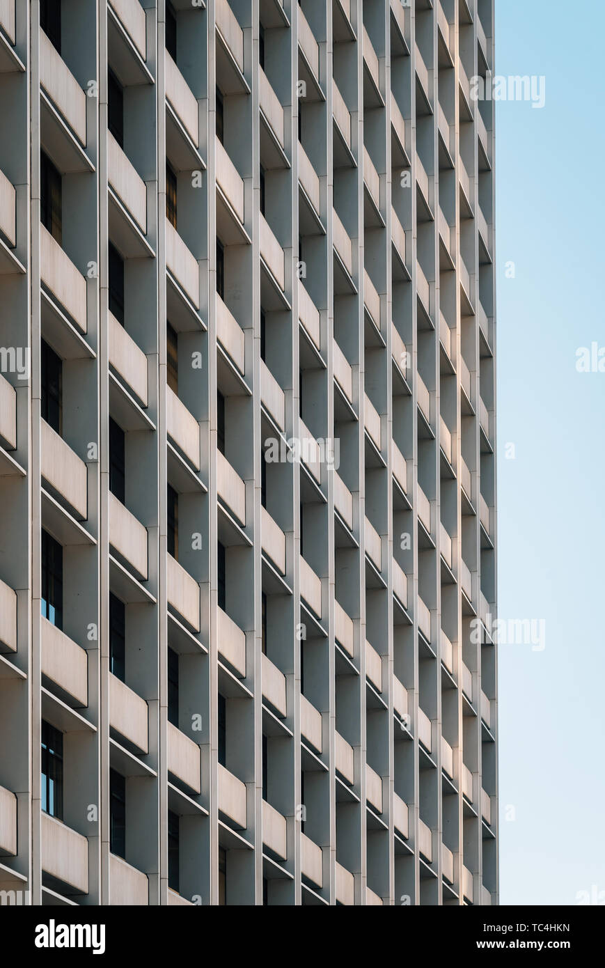 Architectural details in downtown Los Angeles, California Stock Photo ...