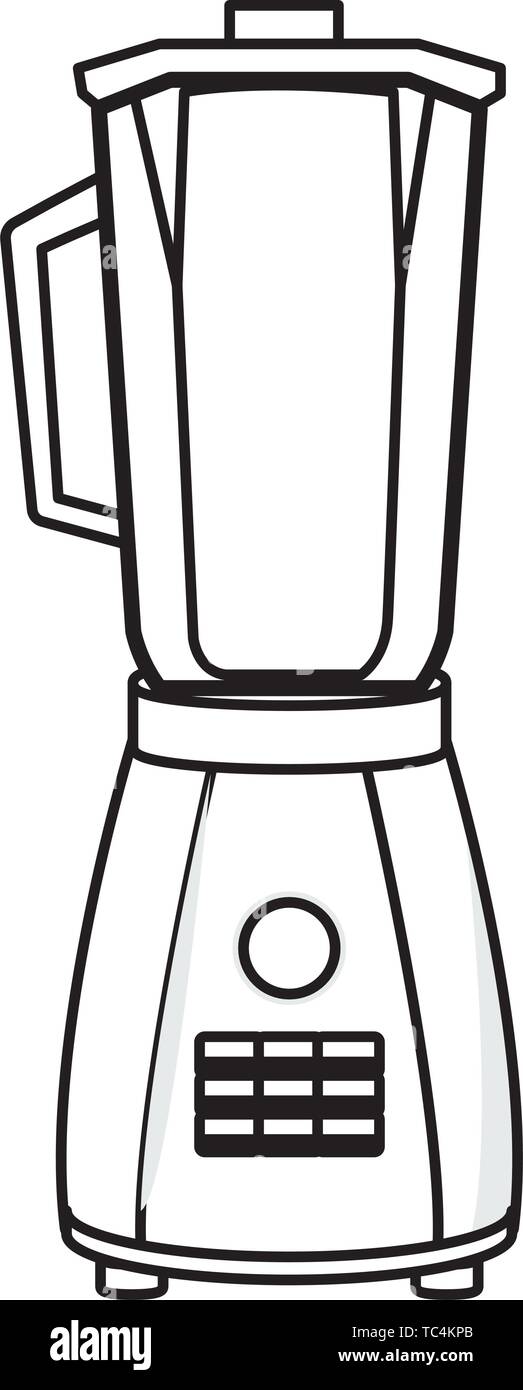 Blender Clip Art Black And White