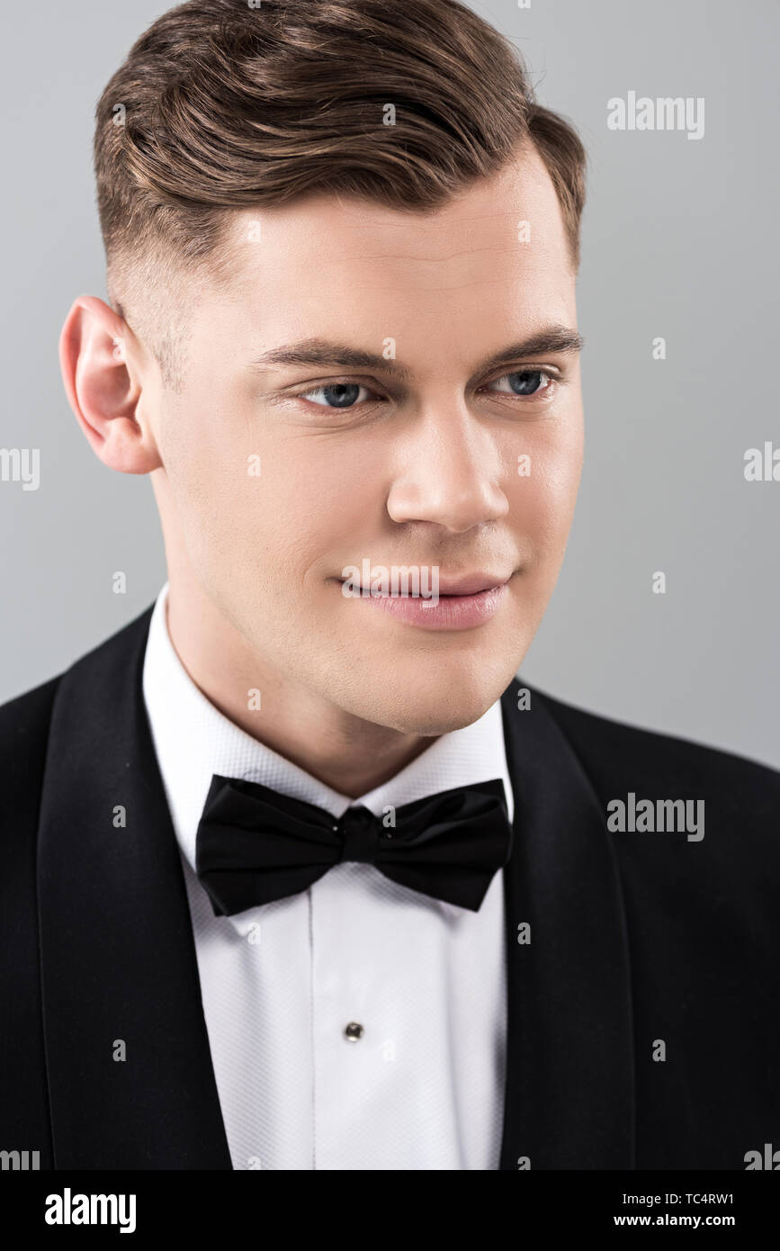 Smiling young man in formal hi-res stock photography and images - Alamy