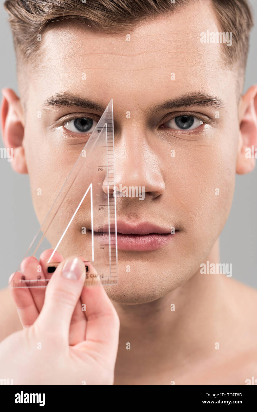 Professional cropped plastic surgeon hi-res stock photography and ...