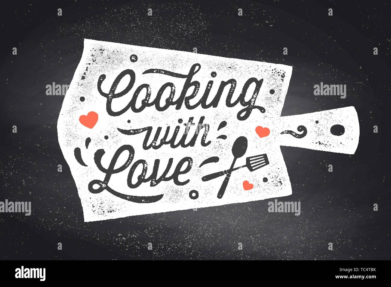 Cooking With Love Kitchen Poster Kitchen Wall Decor Sign Quote