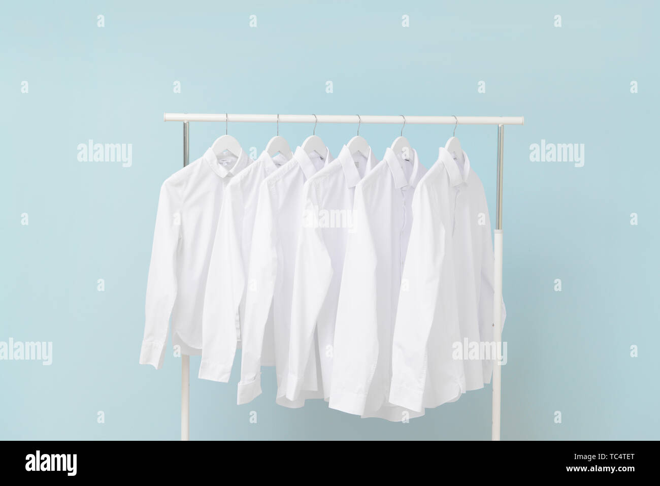 Dry Cleaner Clothes Rail High Resolution Stock Photography and Images