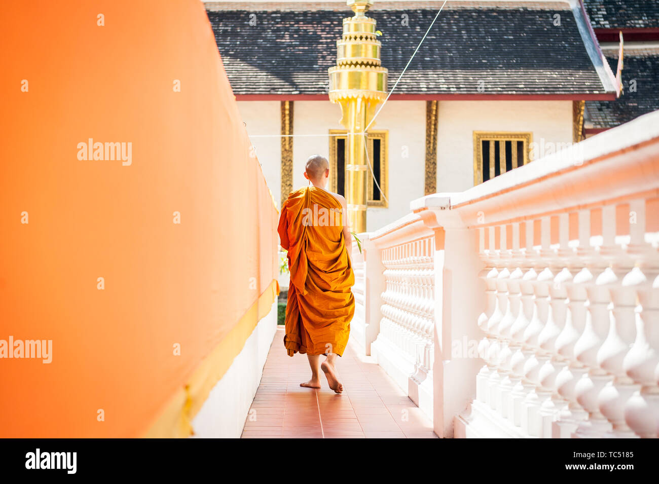 Wat Phra Singh Woramahavikarn Buddhist Temple Chiang Mai Thailand Stock Photo