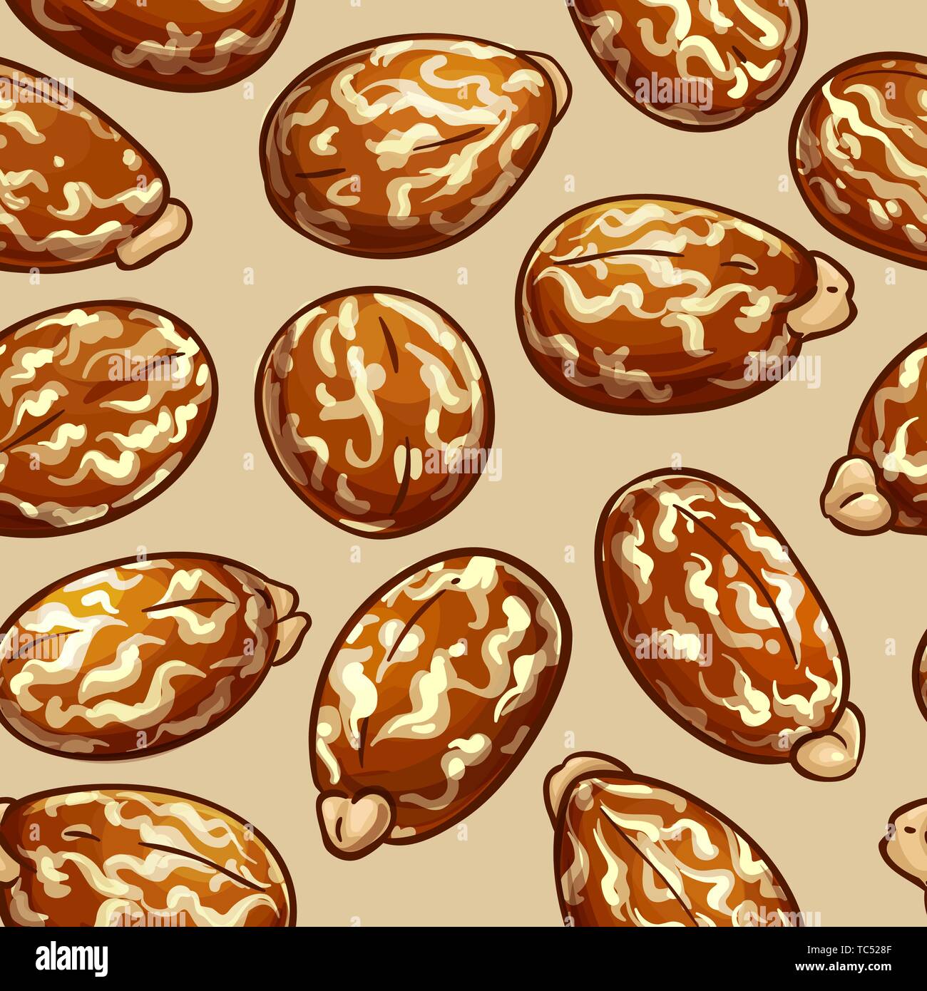 Castor Tree Pattern castor vector pattern on color background Stock Vector Image & Art - Alamy